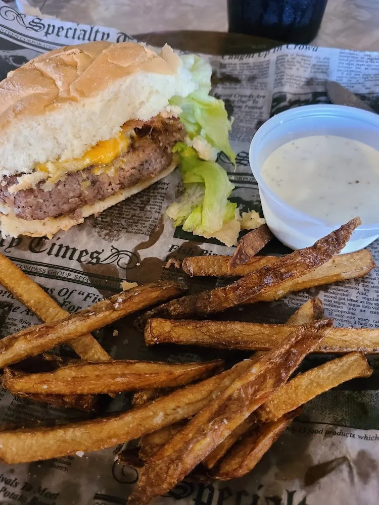 Cheeseburger with Fries